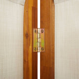 3-Panel Room Divider Light Grey 210x180 cm 4003355