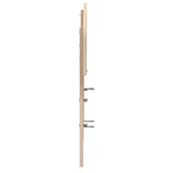 Headboard 200 cm Solid Wood Pine 842486