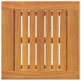 Side Table Oil Natural Solid Acacia Wood 4106454