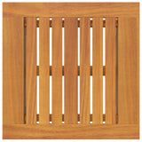 Side Table Oil Natural 45 x 45 x 40 cm Solid Acacia Wood 4106454