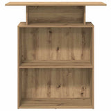 Reception Desk Artisan Oak 100x40x104 cm Engineered Wood 859059