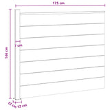 Fence Panel WPC and Aluminium Brown 42039067