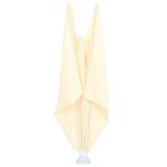 Collapsible Terrace Side Awning Cream 240x160 cm 44567