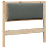 Headboard Other Brown 90 cm Solid pine wood 878975