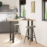 Bar Table Legs Anthracite 2 pcs 60x cm Steel 4013358