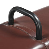 Bench Dark Brown 110 x 30 x 45 cm Real Leather 42042119