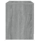 Bedside Cabinets 2 pcs Grey Sonoma 45x34.5x44.5 cm Engineered Wood 813041
