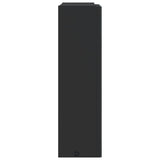 Bathroom Mirror Cabinet with LED Light Black 45x13x52 cm 357967