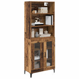 Highboard Old Wood 69.5 x 34 x 180 cm Engineered Wood 3415728