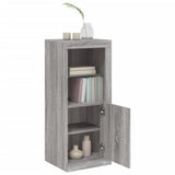 Sideboard with LED Lights Grey Sonoma 41x37x100 cm 836649