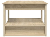 Coffee Table Sonoma Oak 72 x 50 x 50 cm Engineered Wood 8000190