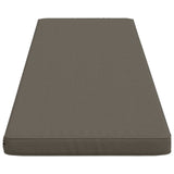 2-Piece Bench Cushions VUGHT 2 pcs 100% Polyester Grey 952233
