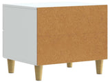 Bedside Cabinet 2 pcs White 43 x 34.5 x 48 cm Engineered Wood 894526