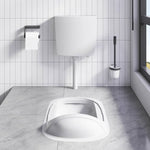Toilet Cistern with Bottom Water Inlet 3/6 L Grey 148008