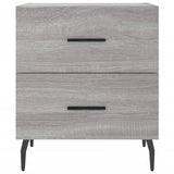 Bedside Cabinet Grey Sonoma 40x35x47.5 cm Engineered Wood 827352