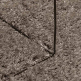 Rug ISTAN High Pile Shiny Look Grey 200x280 cm 375679