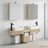 Bathroom Cabinet Set 5 pcs Sonoma Oak Engineered Wood 3406313