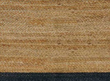 Area Rugs Dark Grey 160 x 160 cm Jute 42010693