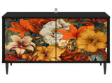 TV Cabinet GENNEP 69 x 33 x 50.5 cm Black Oak Engineered Wood 8007015
