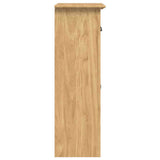 Bathroom Cabinet with Drawer BODO Honey Brown 44 x 30 x 90 cm 42023473