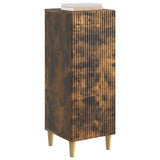 Sideboard Smoked Oak 33 x 34.5 x 90 cm Engineered Wood 894600