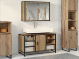 Bathroom Furniture Set 2 pcs Artisan Oak Engineered Wood 3402460