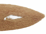 Cushion Cover 6 pcs HEERLEN Taupe 80 x 80 cm PV Fleece 913734