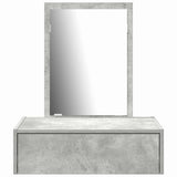 Dressing Table with Drawer Grey 60 x 40 x 70 cm Engineered Wood 865193