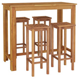 Garden Bar Set Natural wood Solid acacia wood Standard Durable 3154392