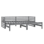 Pull-out Day Bed without Mattress Grey 2xcm 806967