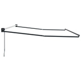 Manual Retractable Awning Frame Anthracite 4 x 2 m Aluminium 42024186
