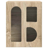 Bedside Table Sonoma Oak 40 x 35 x 50 cm Engineered Wood 891248