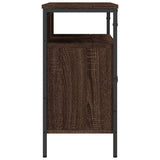 Bathroom Sink Cabinet Brown Oak 80x30x60 cm Engineered Wood 842445