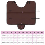 Horse Blanket Full Dark Brown 95 cm Polyester 42013199