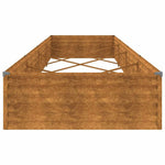 Garden Raised Bed 387x100x36 cm Corten Steel 151996