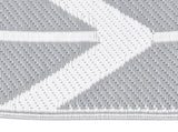 Outdoor Rug ARAKIL Grey 160x230 cm PP 316951