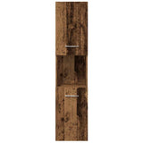 4 Piece Bathroom Furniture Set Old Wood Engineered Wood 3328915