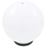 LED Bowl Lamps 4 pcs Spherical 25 cm PMMA 277142
