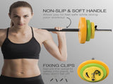 20kg Barbell Weights Set, Adjustable Weights with Non-slip Handle, for Women and Men Home Gym T3398P376816