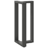 Bar Table Legs T-Shaped 2 pcs Anthracite 40x35x cm Steel 4013074
