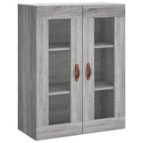 Wall Mounted Cabinets 2 pcs Grey Sonoma Engineered Wood 3197919