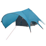 Teepee Tent 7-Person with Roof Blue and Grey 600 x 600 x 347 cm 42004015