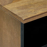 TV Cabinet with Shelf Brown 100 x 33.5 x 46 cm Solid Mango Wood 4018348