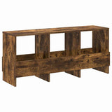 Magazine Rack Smoked Oak 102 x 30 x 45 cm 890964