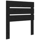 Bed Frame with Drawer Black Oak 100 x 200 cm Engineered Wood 3412005