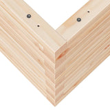 Garden Planter 70x40x45.5 cm Solid Wood Pine 847263