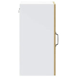 Kitchen Wall Cabinet with Glass Door Kalmar Sonoma Oak Engineered Wood 853530