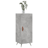 Sideboard Concrete Grey 34.5x34x90 cm Engineered Wood 828512