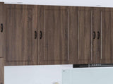 Wall Cabinet PORTO Brown Oak 50 x 31 x 100 cm Engineered Wood 885482