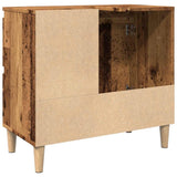 Sink Cabinet Old Wood 65x33x60 cm Engineered Wood 857120